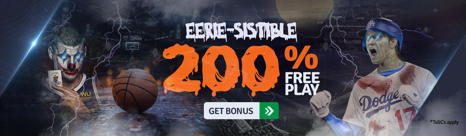 Eerie-sistible 200% Free Play!