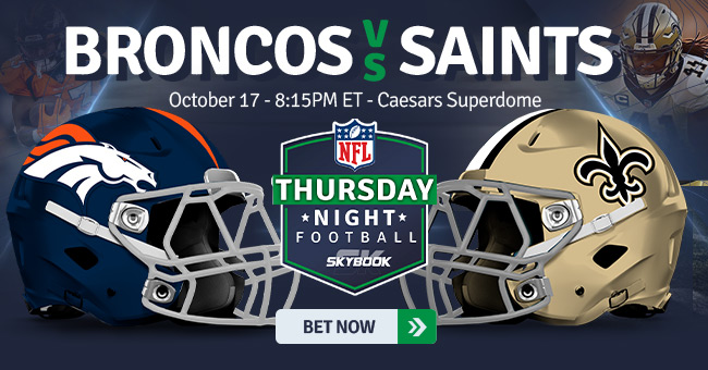 NFL TNF - WEEK 7 Game - Broncos vs Saints