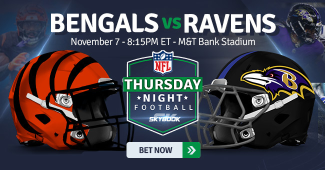 NFL TNF - WEEK 10 Game - Bengals vs Ravens