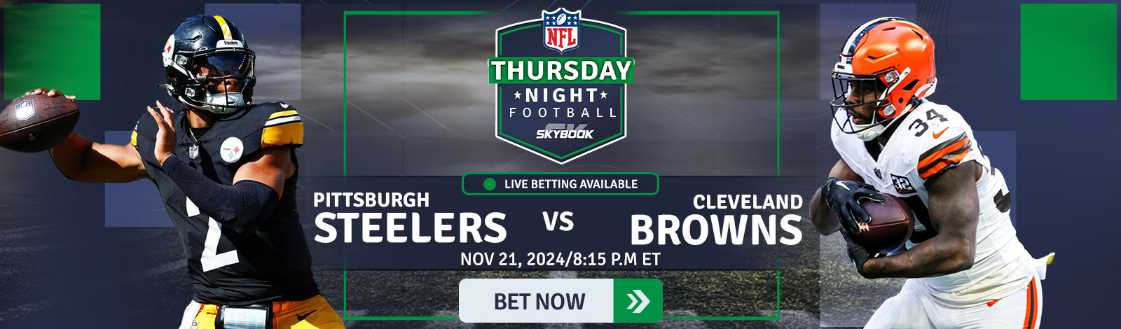 NFL TNF - WEEK 12 - Pittsburgh Steelers vs Cleveland Browns