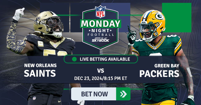 NFL MNF - Week 16 Game -Saints vs Packers