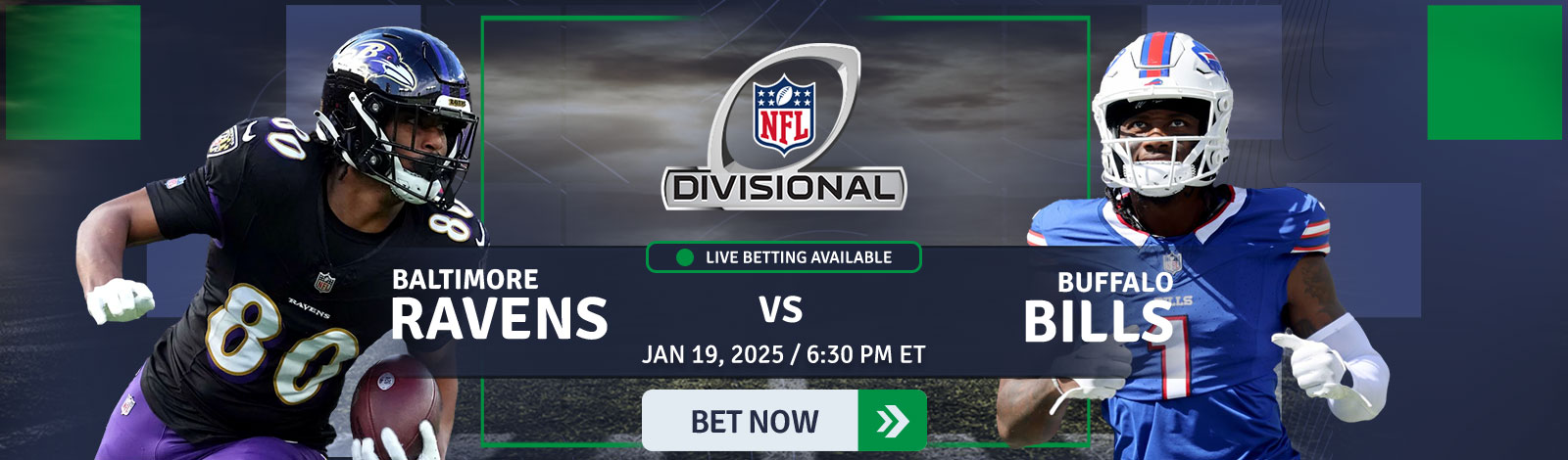 NFL - Divisional Round AFC Ravens vs Bills