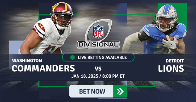 NFL - Divisional Round NFC Commanders vs Lions