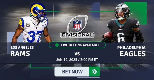 NFL - Divisional Round NFC Rams vs Eagles